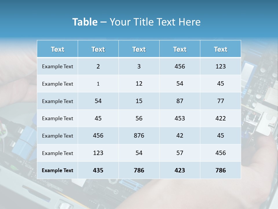 Neurotransmitter Psychiatry Biology PowerPoint Template