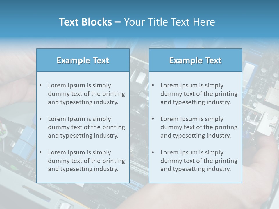 Neurotransmitter Psychiatry Biology PowerPoint Template