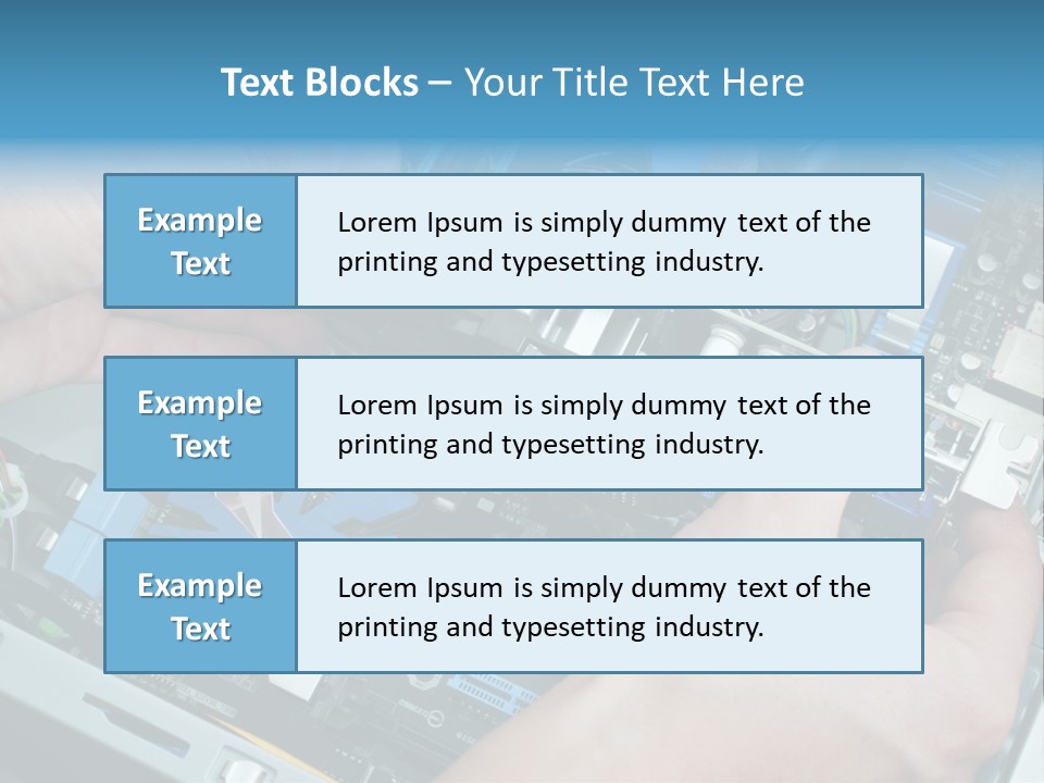 Neurotransmitter Psychiatry Biology PowerPoint Template