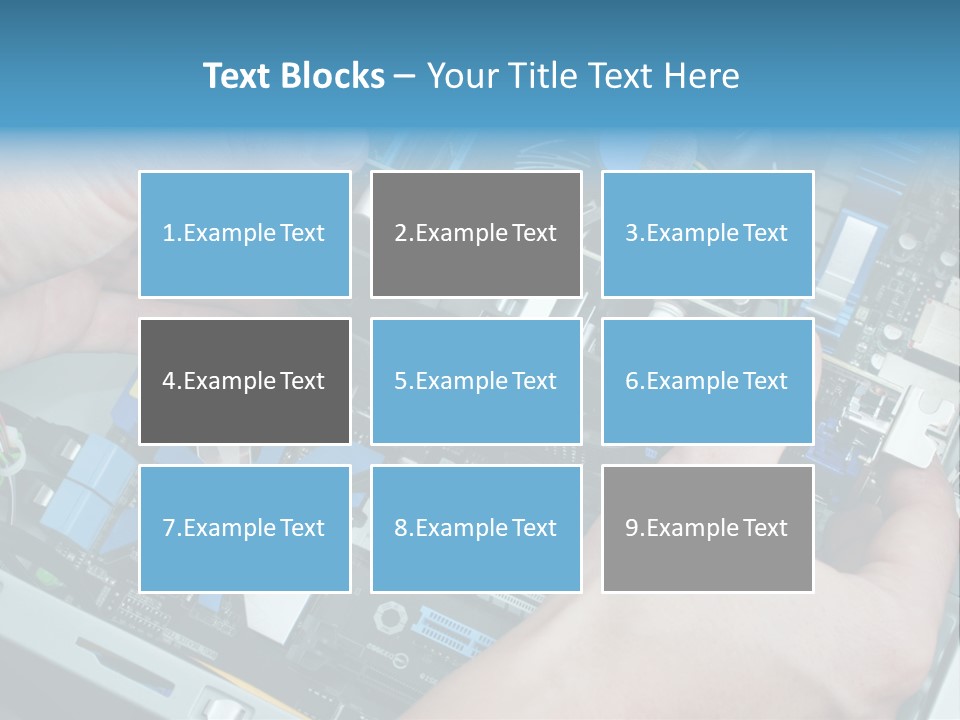 Neurotransmitter Psychiatry Biology PowerPoint Template