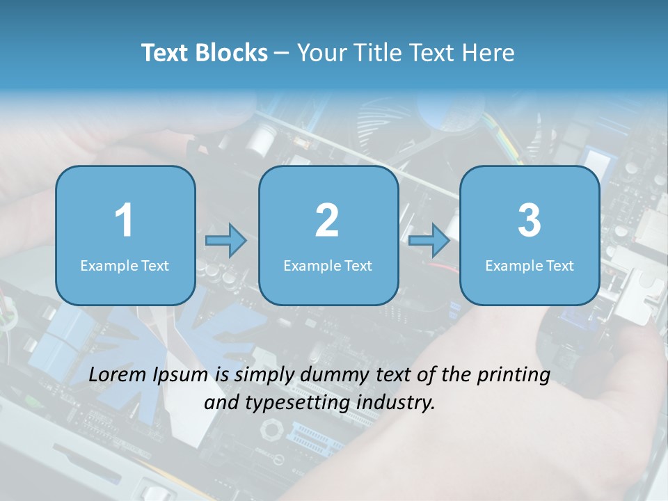 Neurotransmitter Psychiatry Biology PowerPoint Template