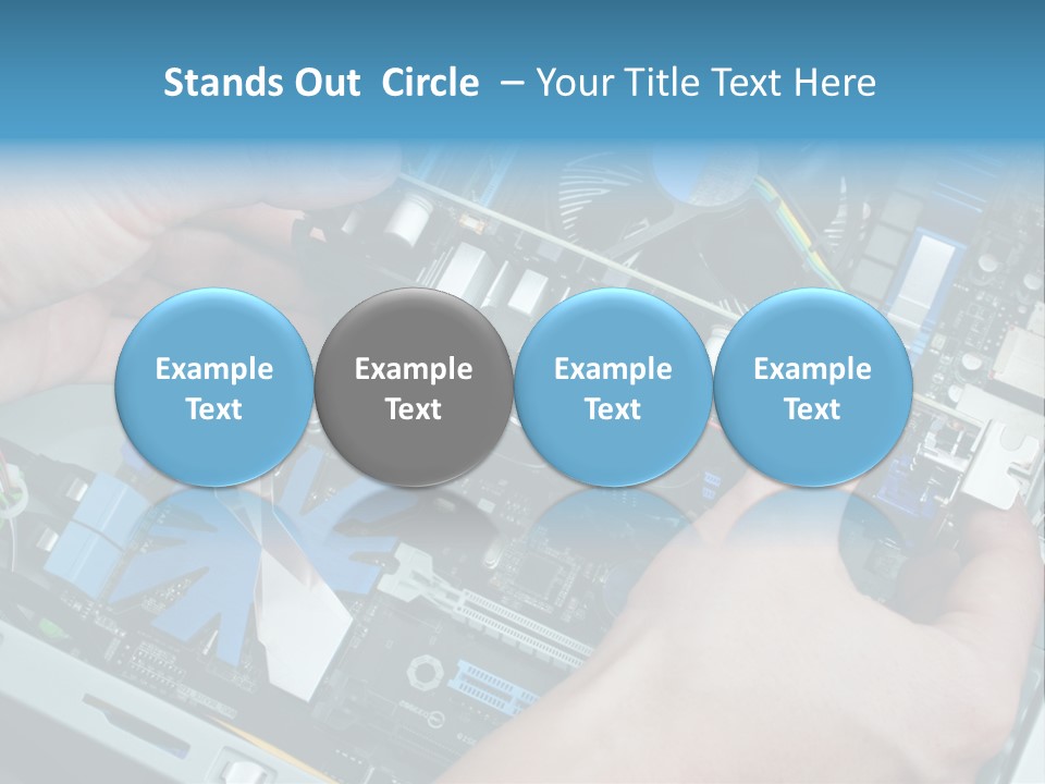Neurotransmitter Psychiatry Biology PowerPoint Template