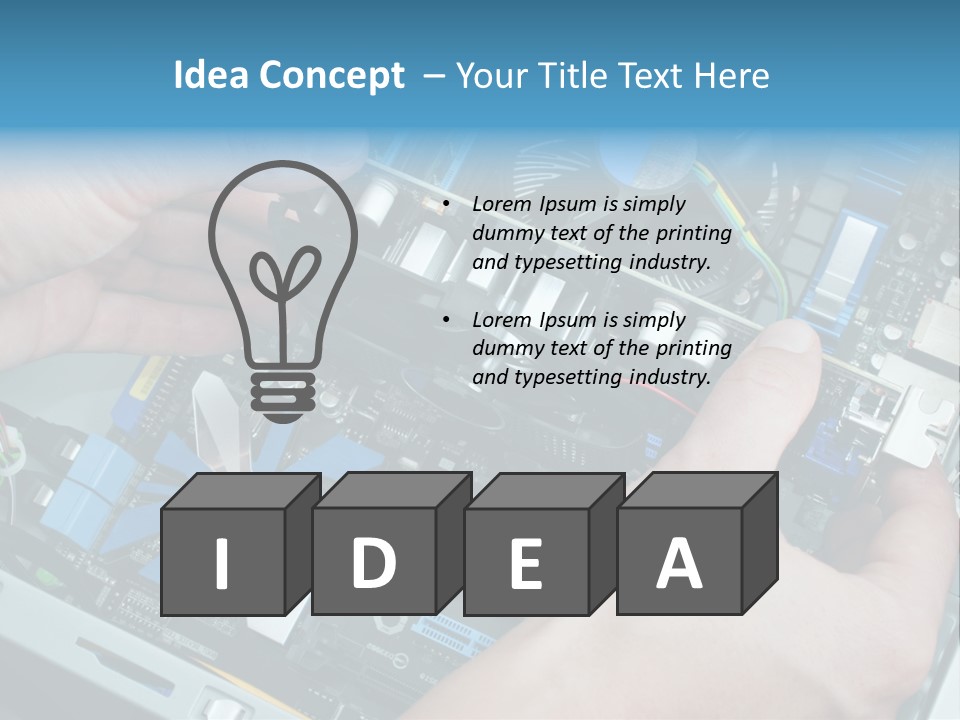 Neurotransmitter Psychiatry Biology PowerPoint Template
