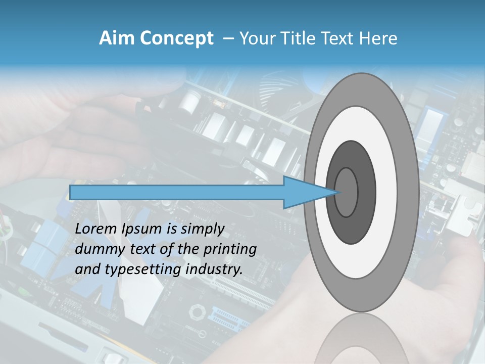 Neurotransmitter Psychiatry Biology PowerPoint Template