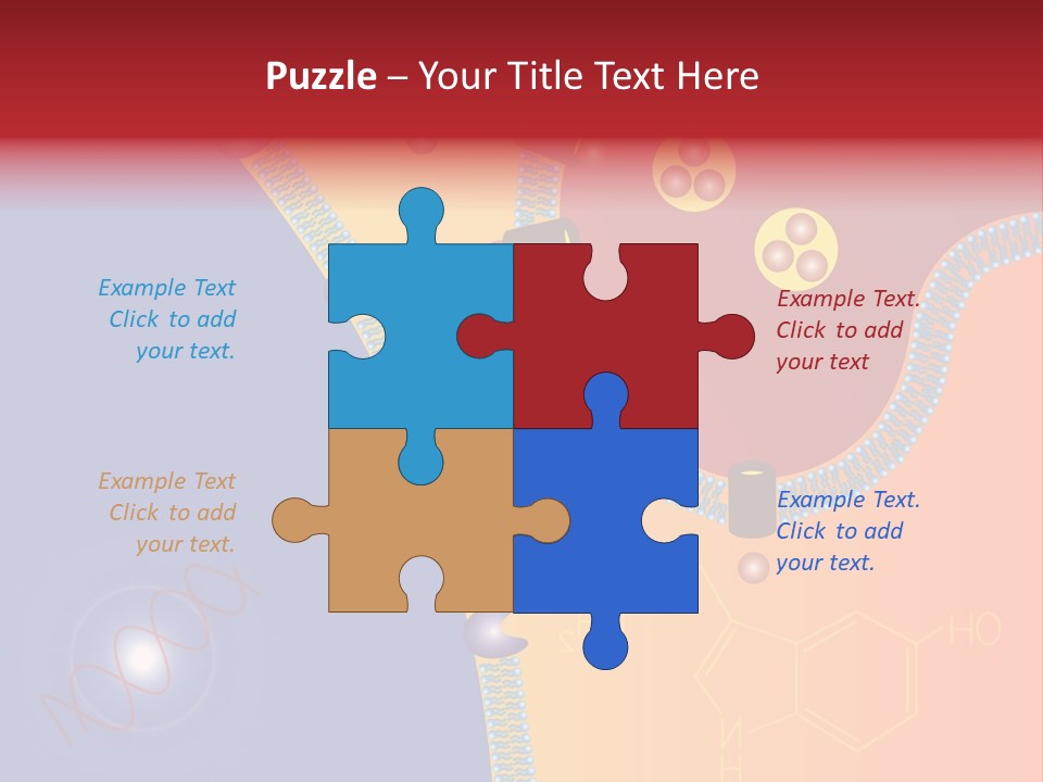 Neurotransmitter Psychiatry Biology PowerPoint Template