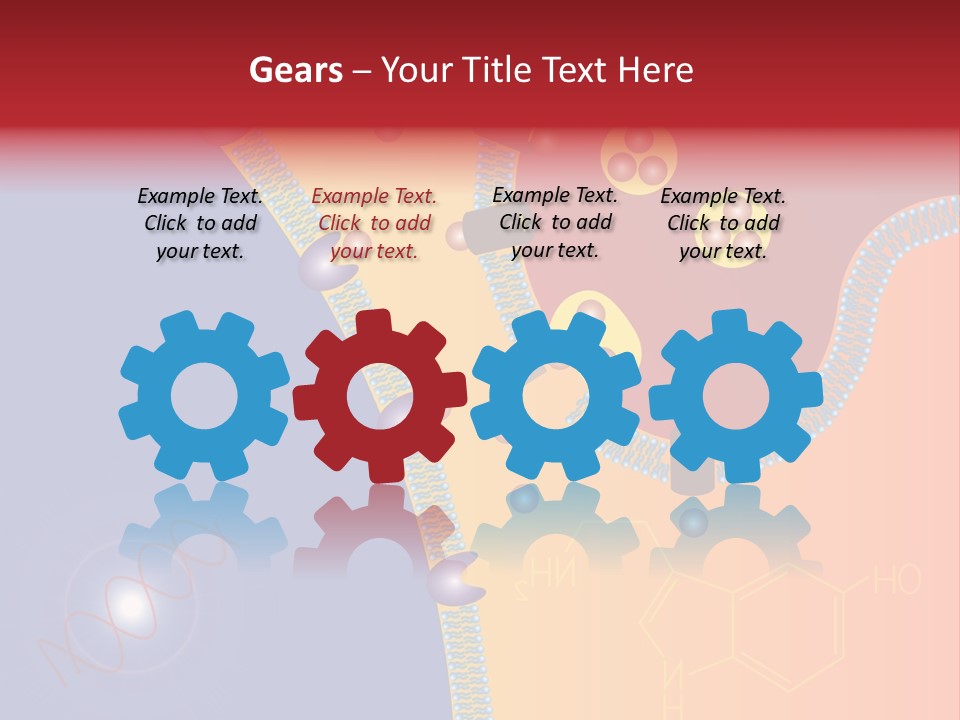 Neurotransmitter Psychiatry Biology PowerPoint Template