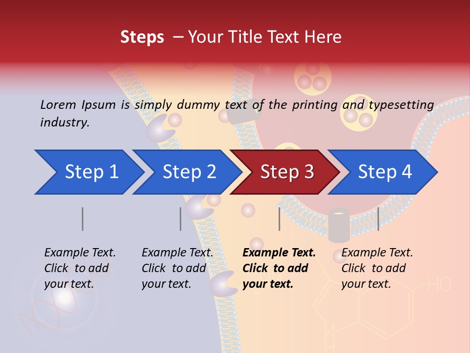 Neurotransmitter Psychiatry Biology PowerPoint Template