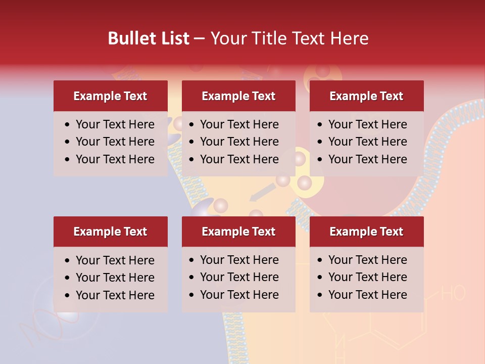 Neurotransmitter Psychiatry Biology PowerPoint Template