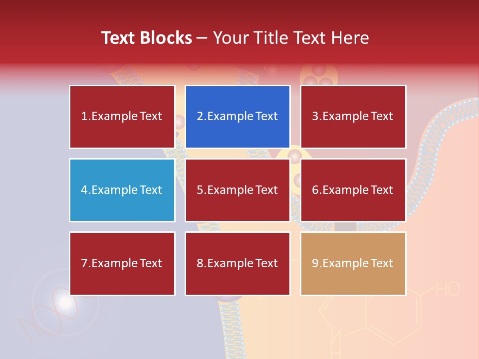 Neurotransmitter Psychiatry Biology PowerPoint Template