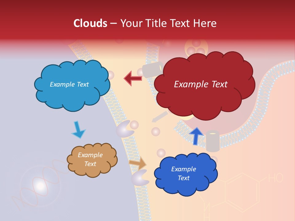 Neurotransmitter Psychiatry Biology PowerPoint Template