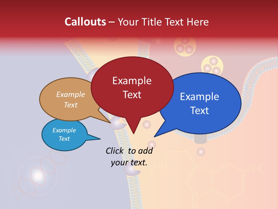 Neurotransmitter Psychiatry Biology PowerPoint Template