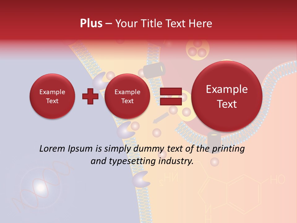 Neurotransmitter Psychiatry Biology PowerPoint Template
