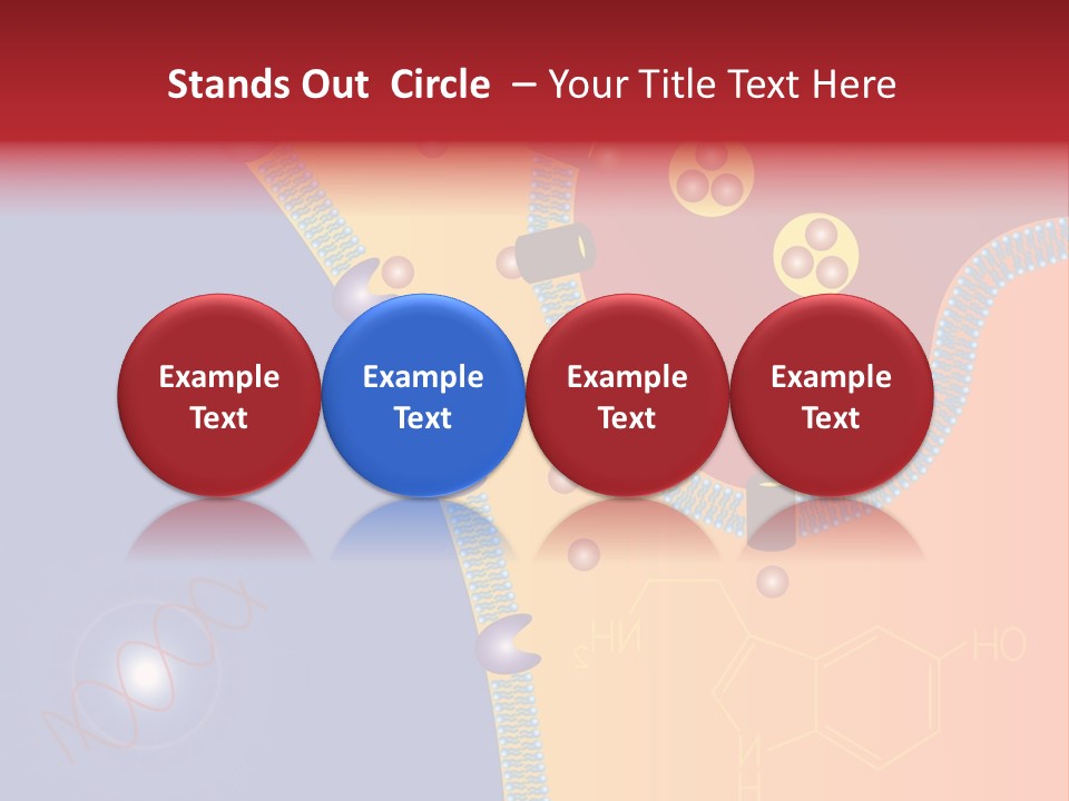 Neurotransmitter Psychiatry Biology PowerPoint Template