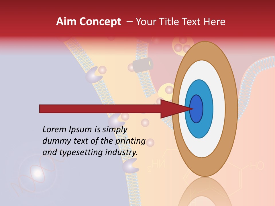 Neurotransmitter Psychiatry Biology PowerPoint Template