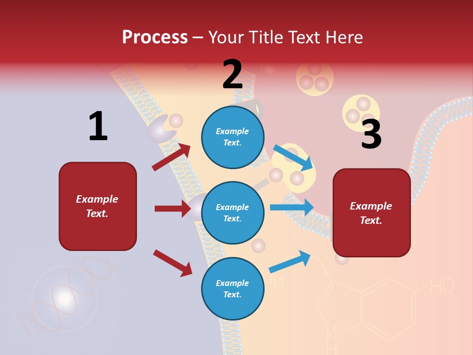 Neurotransmitter Psychiatry Biology PowerPoint Template