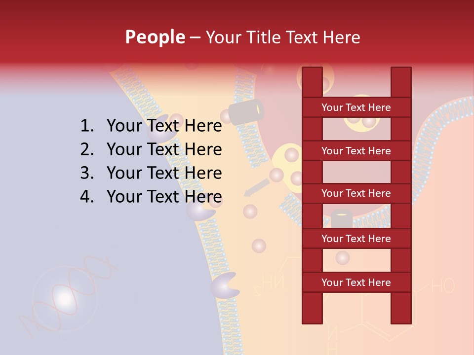 Neurotransmitter Psychiatry Biology PowerPoint Template