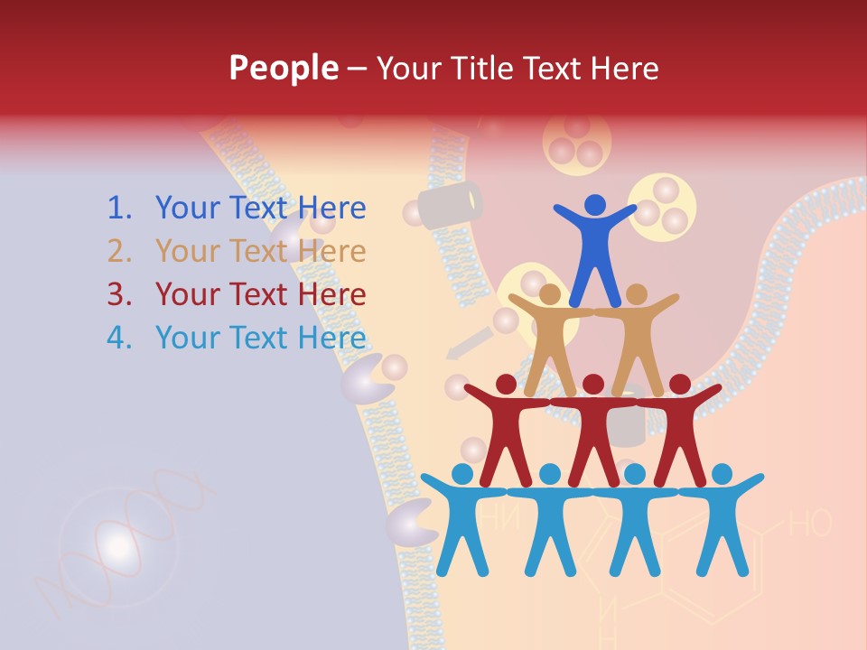 Neurotransmitter Psychiatry Biology PowerPoint Template