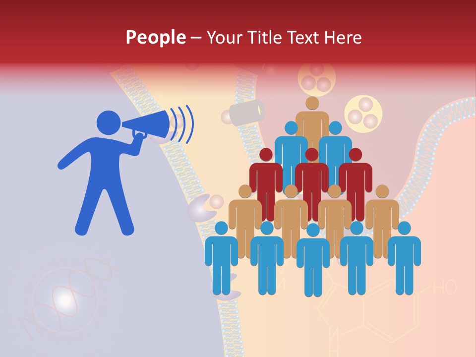 Neurotransmitter Psychiatry Biology PowerPoint Template