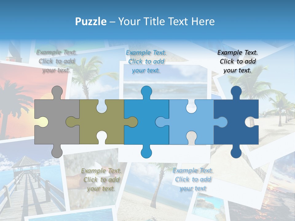 Sand Pictures Photos PowerPoint Template