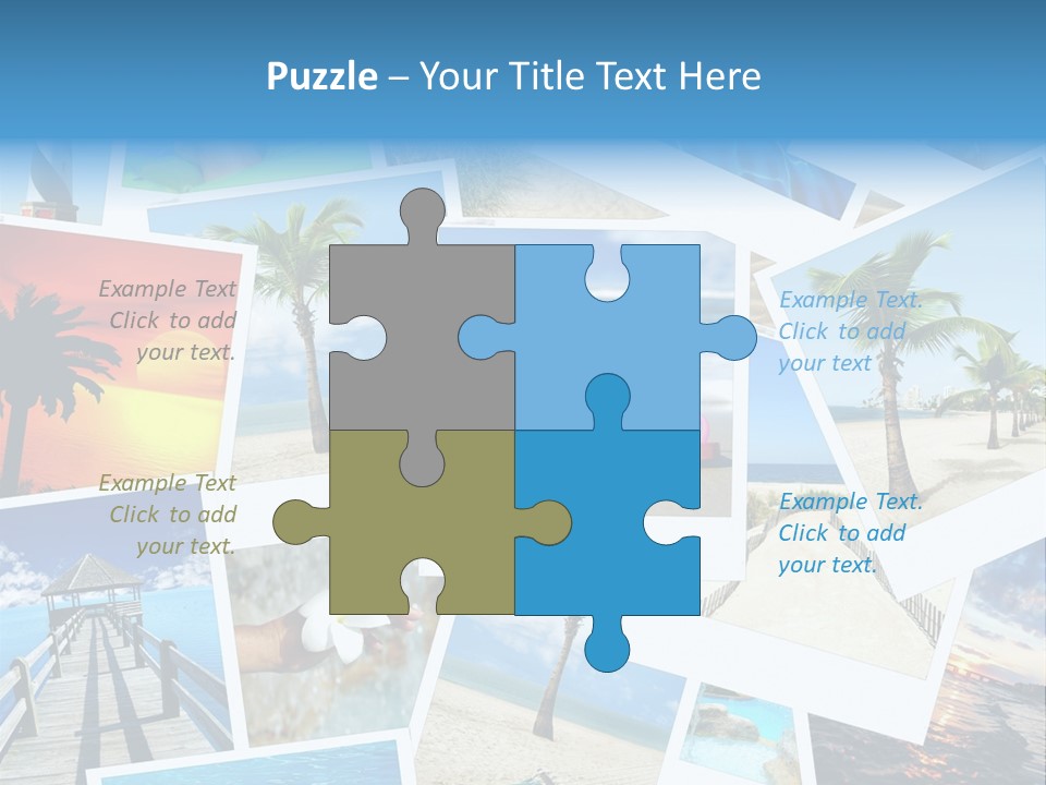 Sand Pictures Photos PowerPoint Template