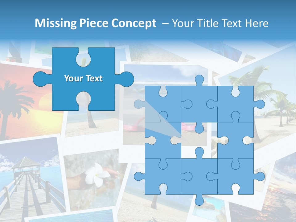 Sand Pictures Photos PowerPoint Template