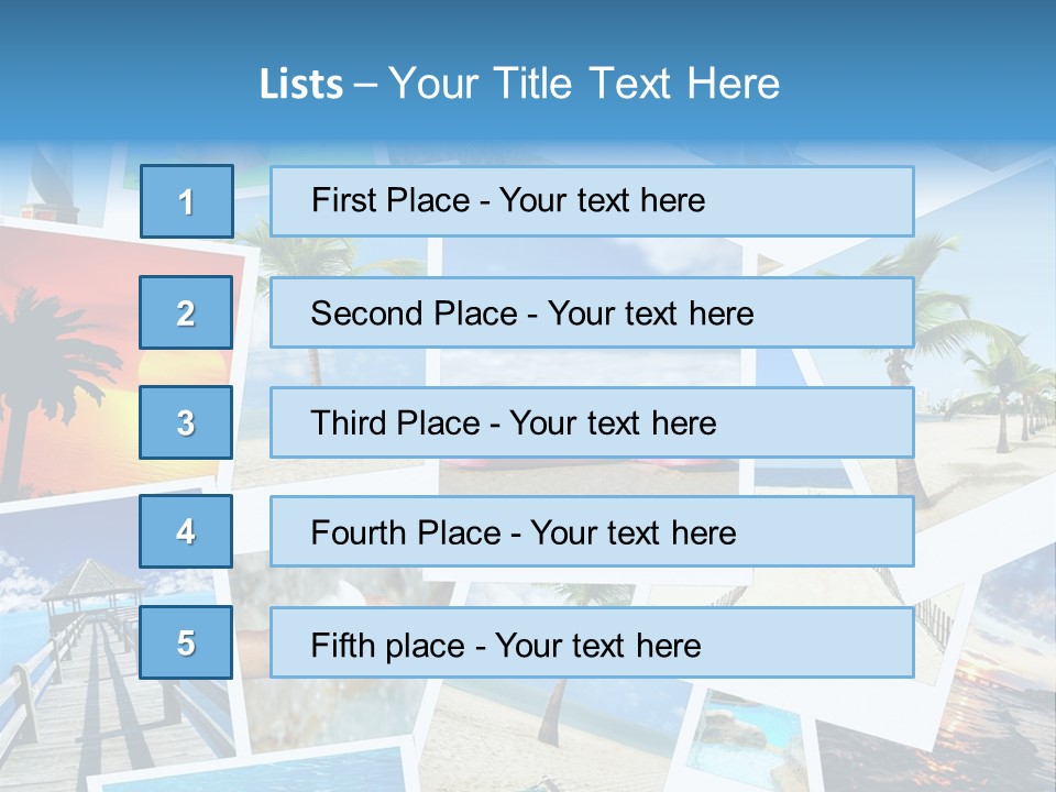 Sand Pictures Photos PowerPoint Template