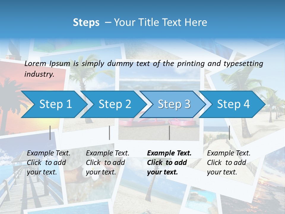 Sand Pictures Photos PowerPoint Template