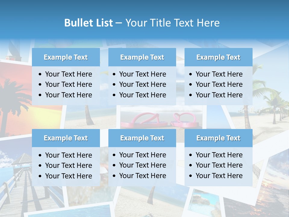 Sand Pictures Photos PowerPoint Template