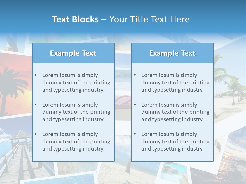 Sand Pictures Photos PowerPoint Template