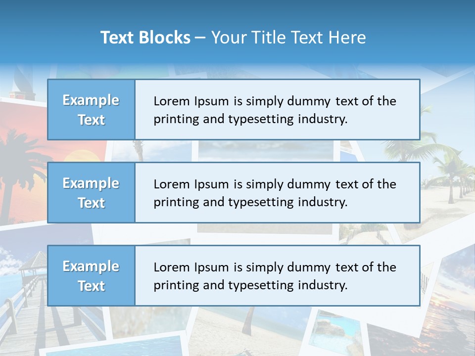 Sand Pictures Photos PowerPoint Template