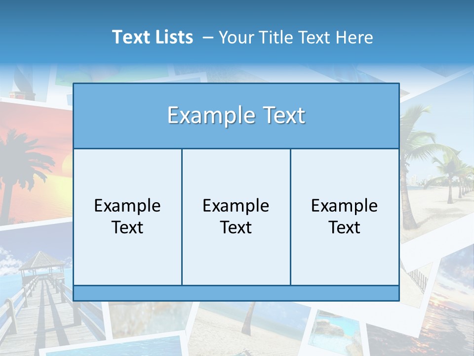 Sand Pictures Photos PowerPoint Template