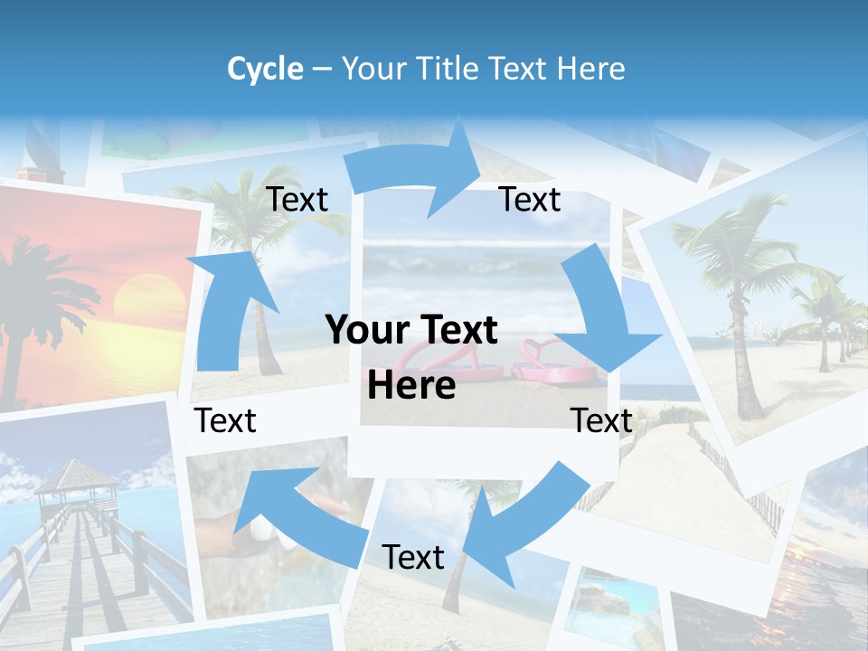 Sand Pictures Photos PowerPoint Template