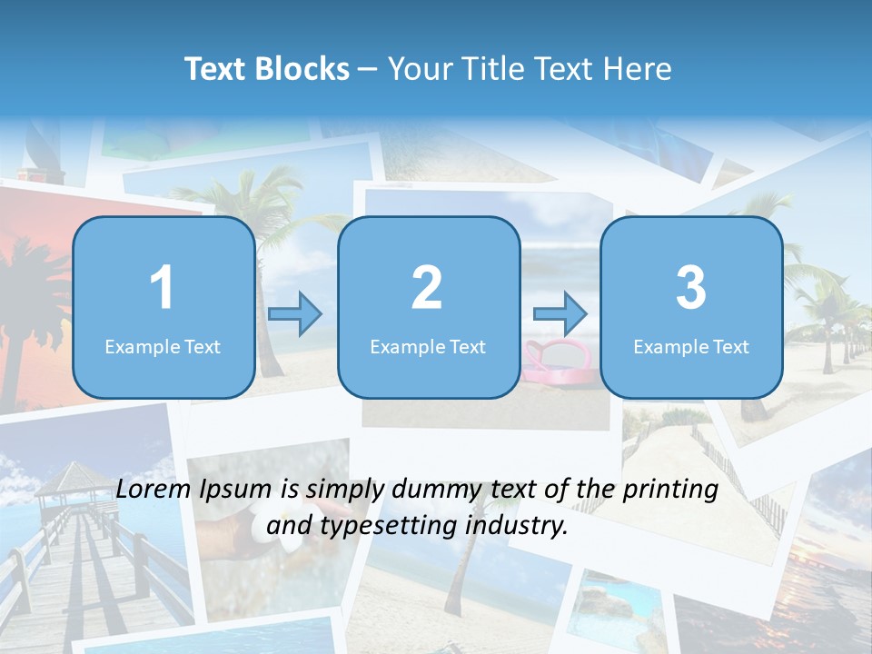 Sand Pictures Photos PowerPoint Template
