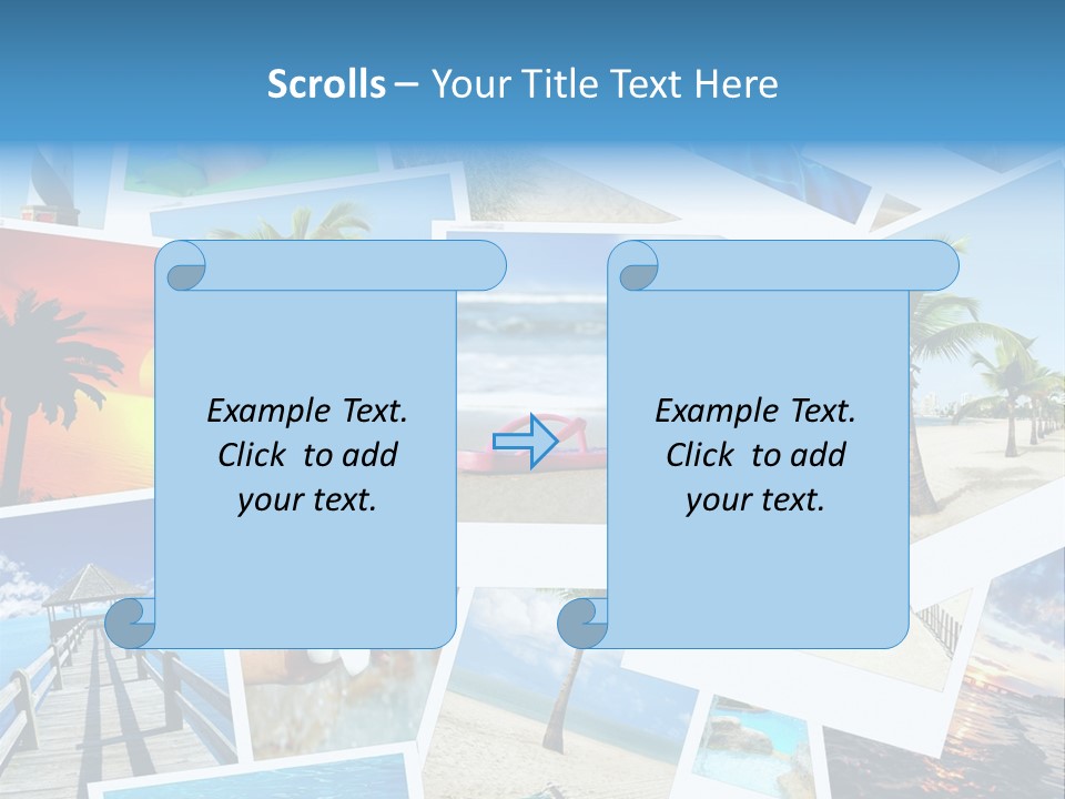 Sand Pictures Photos PowerPoint Template