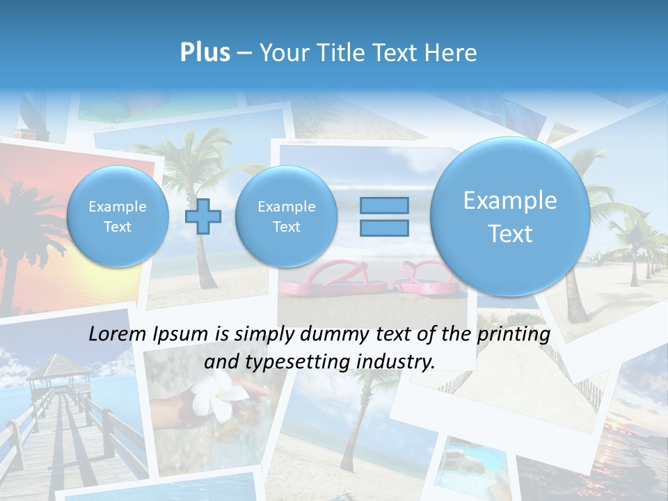 Sand Pictures Photos PowerPoint Template