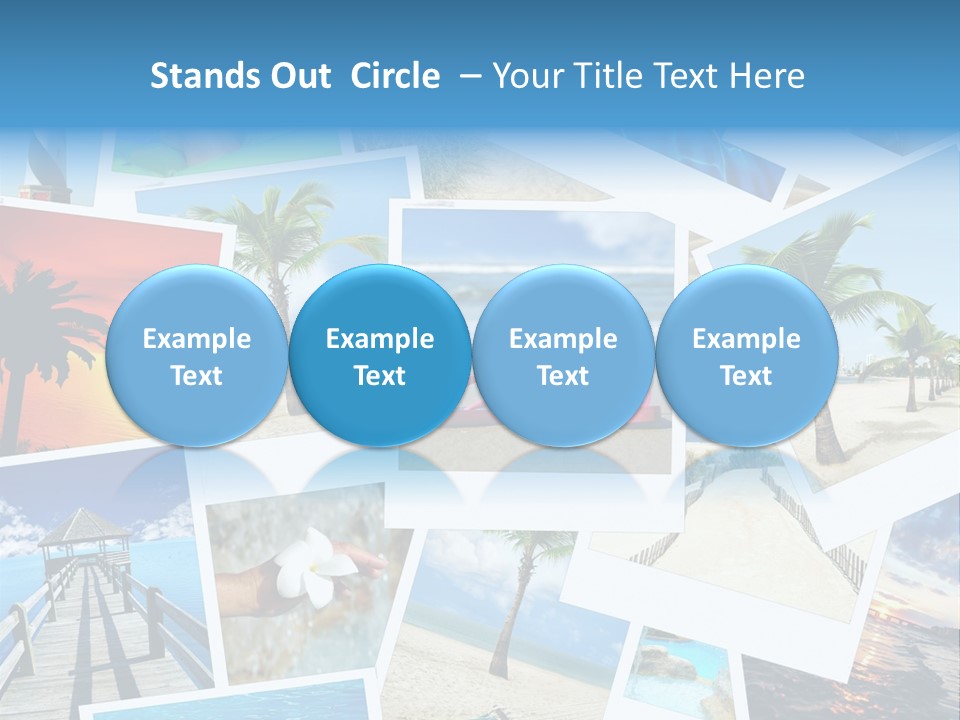 Sand Pictures Photos PowerPoint Template