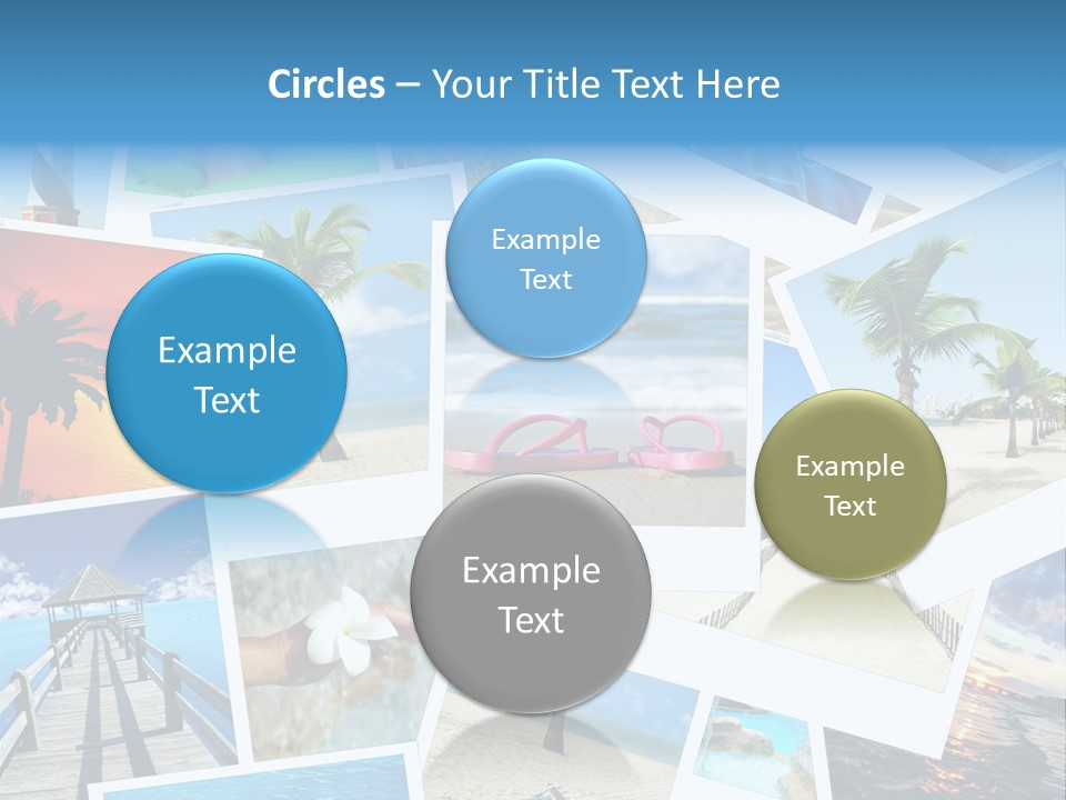 Sand Pictures Photos PowerPoint Template