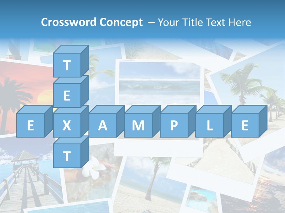 Sand Pictures Photos PowerPoint Template