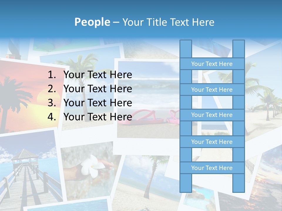 Sand Pictures Photos PowerPoint Template