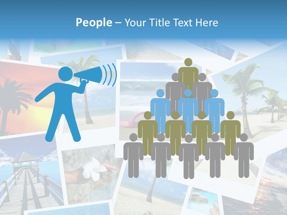 Sand Pictures Photos PowerPoint Template