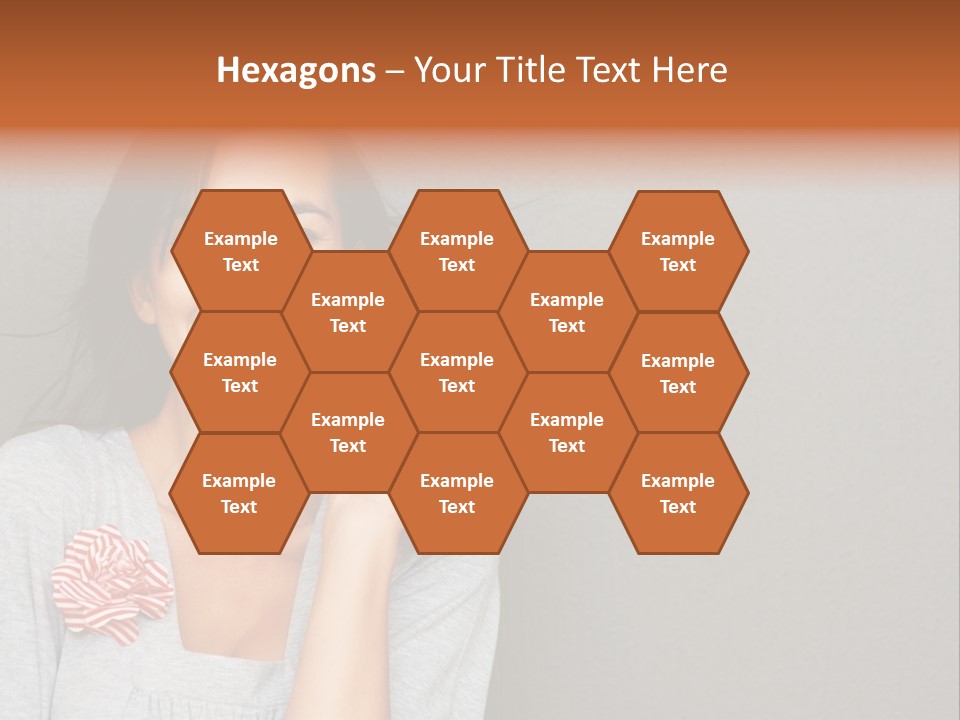 Love Pink Rabbit PowerPoint Template