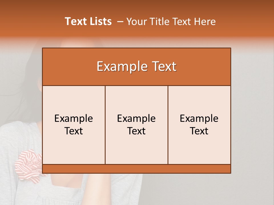 Love Pink Rabbit PowerPoint Template