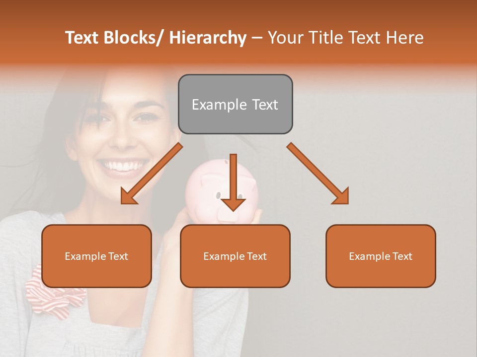 Love Pink Rabbit PowerPoint Template