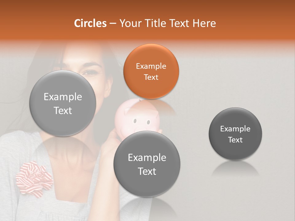 Love Pink Rabbit PowerPoint Template