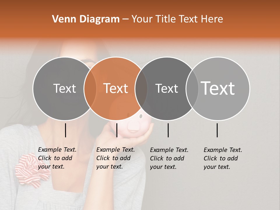 Love Pink Rabbit PowerPoint Template