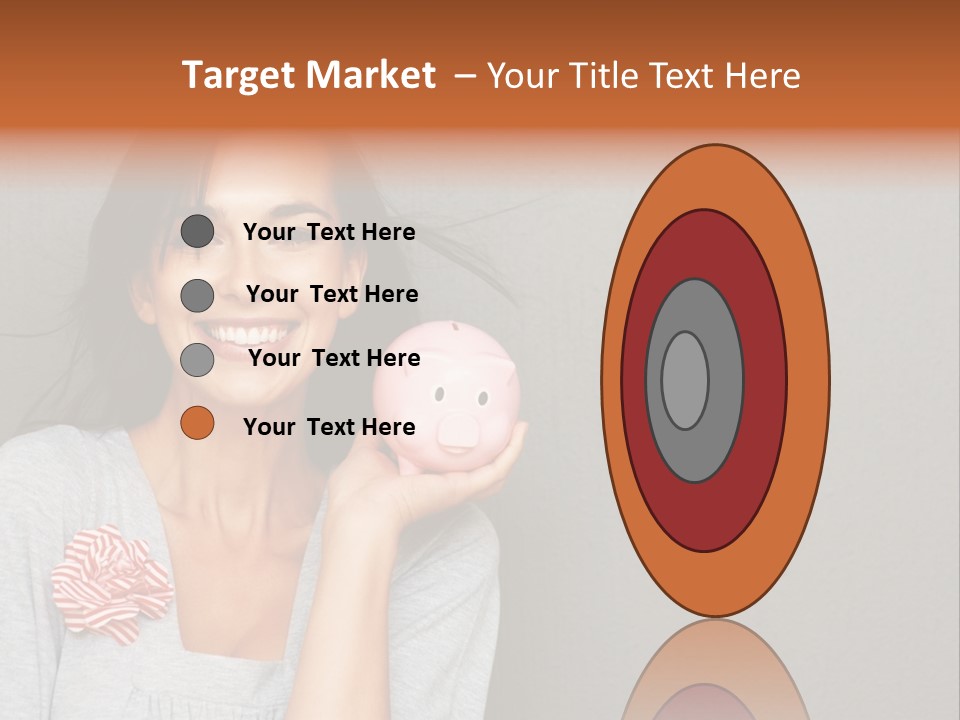 Love Pink Rabbit PowerPoint Template