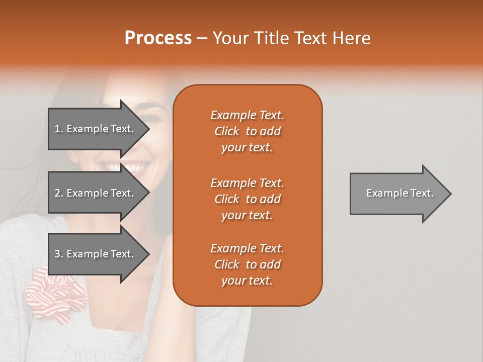 Love Pink Rabbit PowerPoint Template