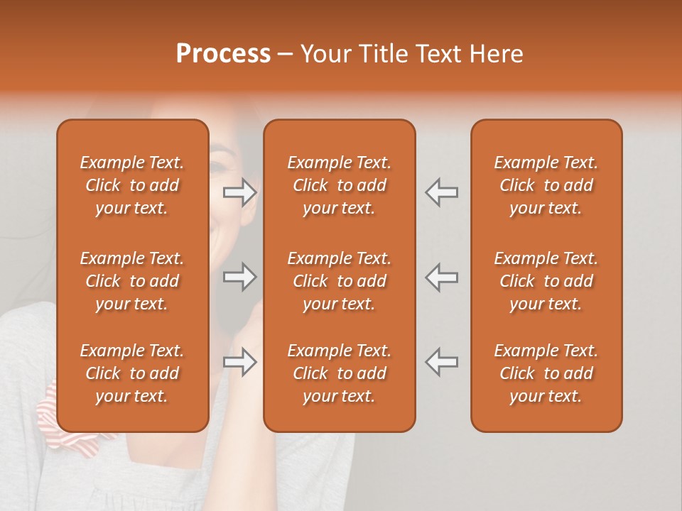 Love Pink Rabbit PowerPoint Template