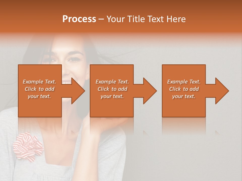 Love Pink Rabbit PowerPoint Template