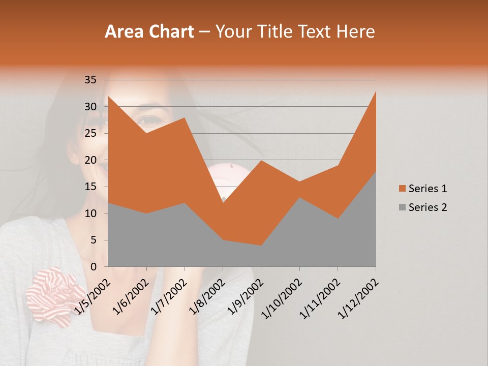 Love Pink Rabbit PowerPoint Template